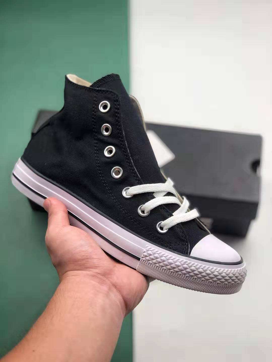 Converse Chuck Taylor All Star Hi 'Black White' 165694C